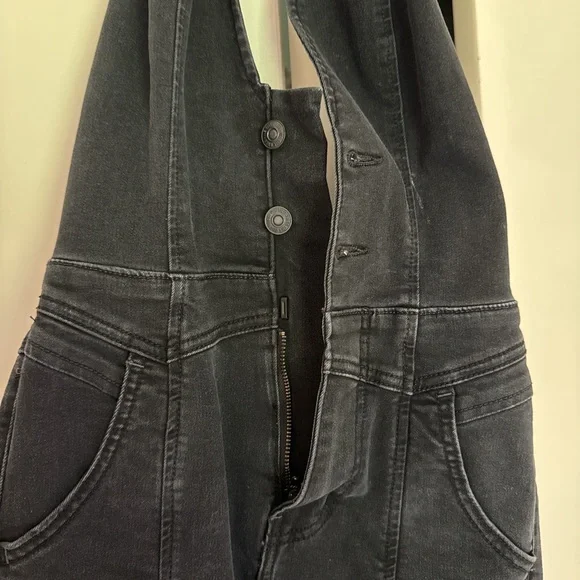 We The Free Charcoal Denim jumpsuit - Picture 7 of 10